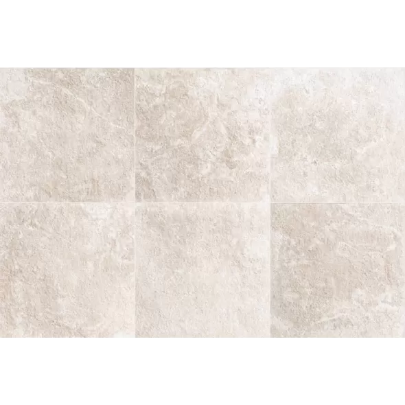 FRONTIER20 TRV CROSS WHITE 7.75 SF/BOX TRAVERTINE 24" X 24"