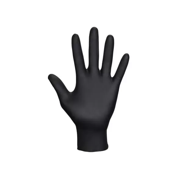 Raven Disposable Gloves, X-Large Nitrile Black | 66519