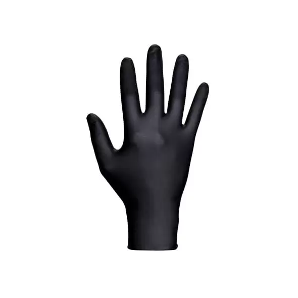 Raven Disposable Gloves, X-Large Nitrile Black | 66519