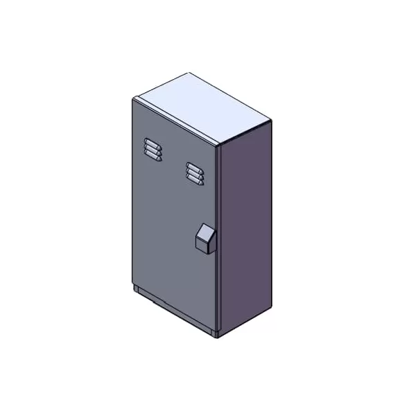 W 18" x H 36" x L 12" NEMA 3R Enclosure | AS-18SS