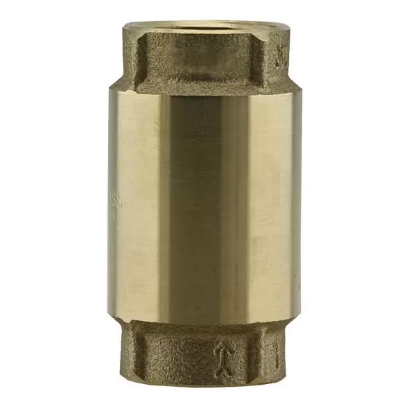 Boshart Standard Brass Check Valve 1" FPT | 17YBCV100NL
