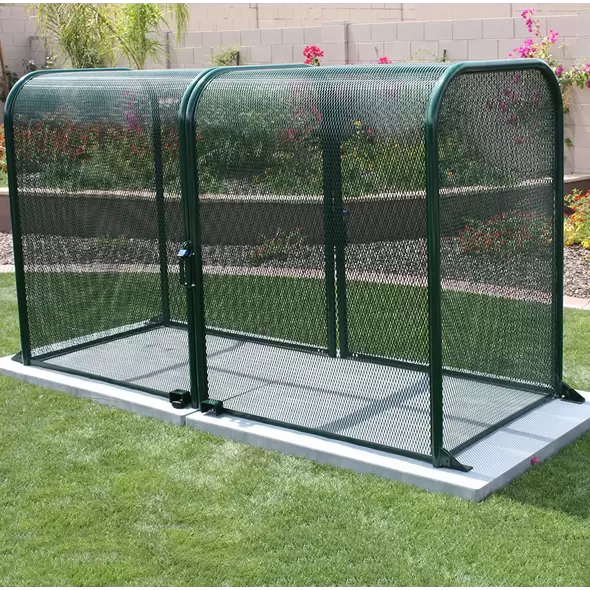Guardshack W 24" x H 40" x L 80" Backflow Enclosure Green | GS-6