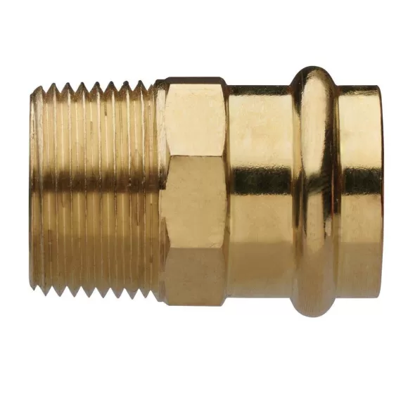 Adapter Press x Male Lead Free Brass 1" | FNW5V0076G