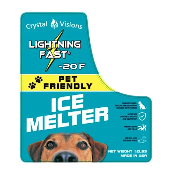 Lightning Premium Ice Melt, 12 lb | LIGHTNING FAST JUG