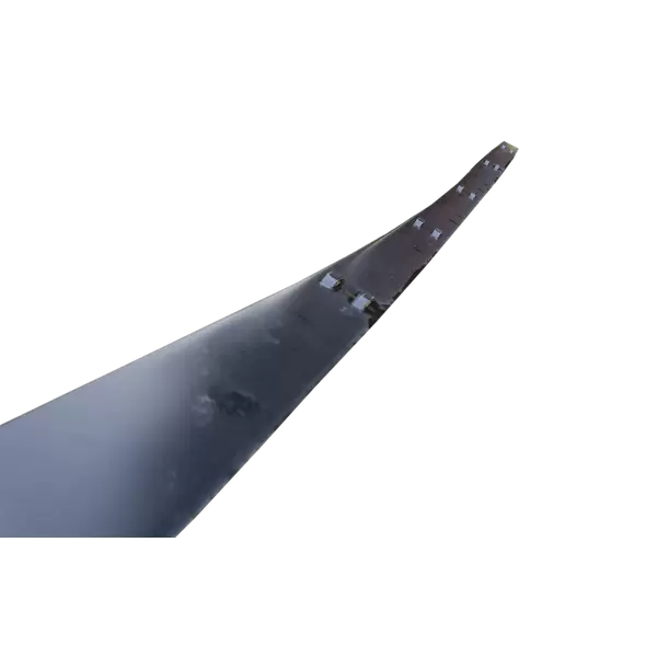 Black Edging 1/4" W/ 6 Pins 5" X 16' | FLMV-78200-TRICOLOR-OA