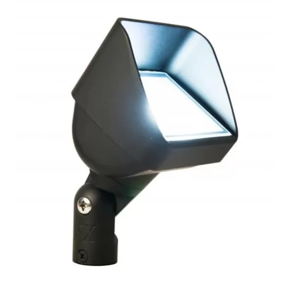 FX LC ZD 6 LED Up Light, FLat Black | LCZD6LEDFB