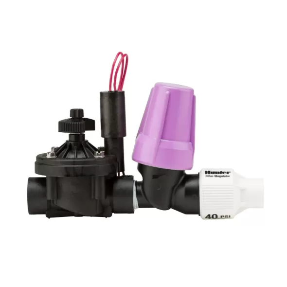 Hunter Residential & Commercial Irrigation 1" Drip Control Zone Kit | ICZ10140LFR