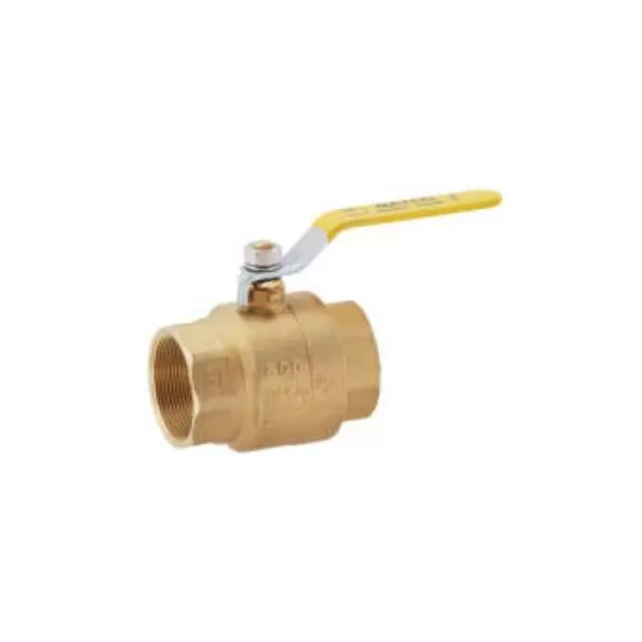 Ball Valve Brass 2-1/2" Threaded Ends | 759T09