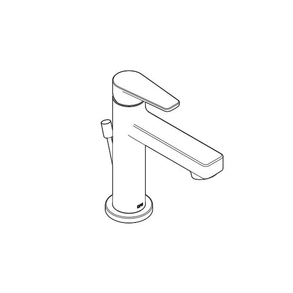 Slate 1-Handle Lavatory, Metal 50/50wa Fsl Chr | 40051_alt