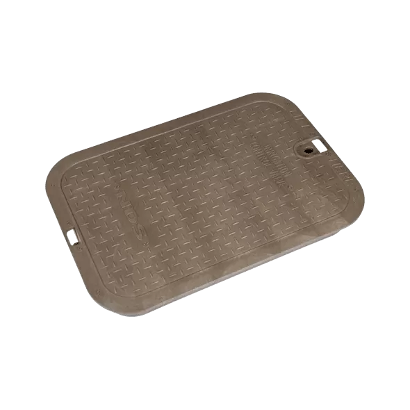 NDS Rectangular Valve Box Brown L 19" x W 14" | 113C BRN