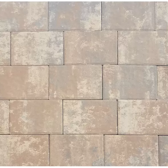 NICOLOCK RUSTICO CHESAPEAKE BLEND PREMIUM - 113 SF/ PALLET - 300 EA/ PALLET - 3 EA/ PALLET - 10 LR/ PALLET 6" X 9" X 2-3/8"