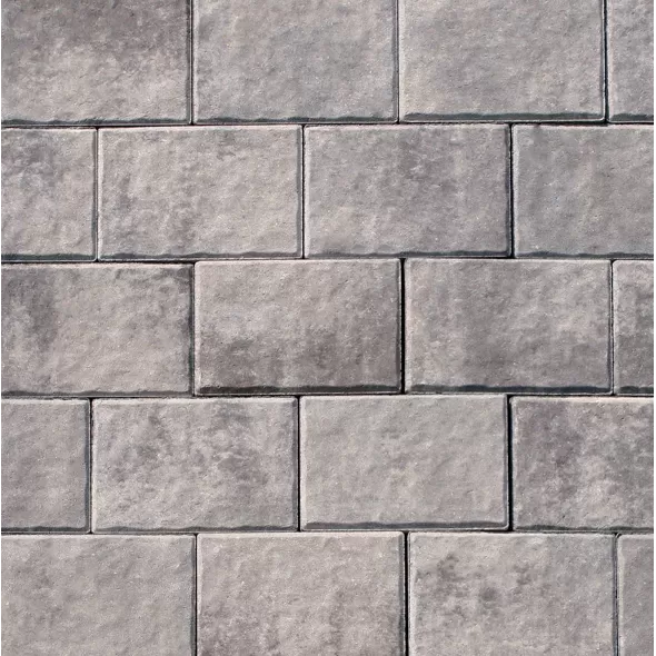Nicolock Rustico Granite City Blend 113 Sf/ Pallet - 300 Ea/ Pallet - 3 Ea/ Sf - 10 Lr/ Pallet 6" X 9" X 2-3/8" | 6X9 GC