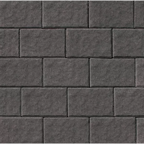 Nicolock Rustico Raven Premium - 113 Sf/ Pallet - 300 Ea/ Pallet - 3 Ea/ Pallet - 10 Lr/ Pallet 6" X 9" X 2-3/8" | 6X9 RAV