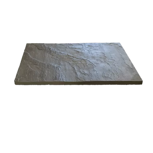 Asheville Sandstone Natural Paver 18" X 24" X 3/4" Nominal, Light Brushed Natural Stone 18" X 24" X 3/4" | ASNLBRPAV1824