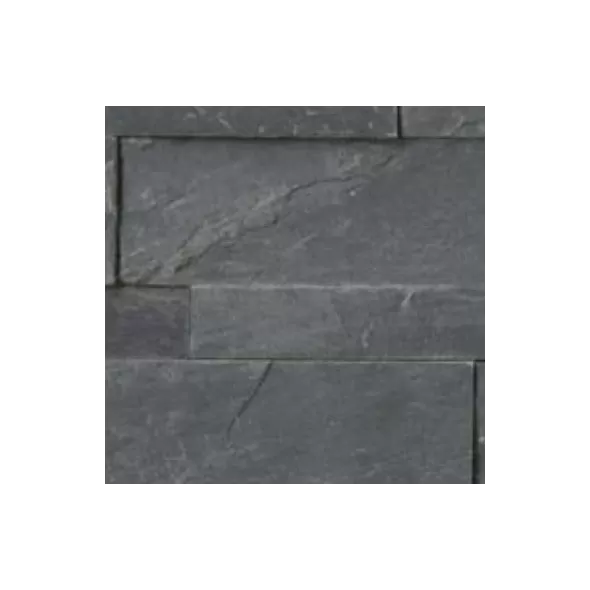 Splitface Panel, Quartzite, 6" X 24", Desert Black