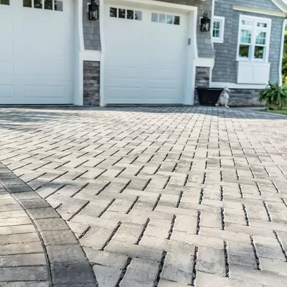 NICOLOCK ECO-RIDGE PAVER GRANITE CITY BLEND - PREMIUM - 100 SF/ PALLET - 320 EA/ PALLET - 8 LR/ PALLET 80MM