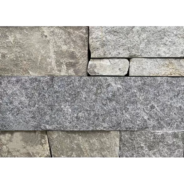 NTV COYOTE GRAY UNIFORM LEDGE CORNERS THIN VENEER 50 LF/ PALLET