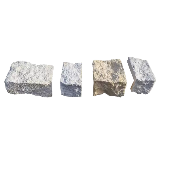 PICASSO LIMESTONE ALL WHITE CORNERS THIN VENEER - "4", 6", 8" HEIGHTS