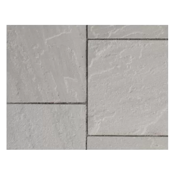 Blue Ice Rockface Treads Oakville Stone 1 Ea - 8 Sf / 1 Pallet - 144 Sf (18 Ea) 16" X 72" X 2" | BI-TR-16X72