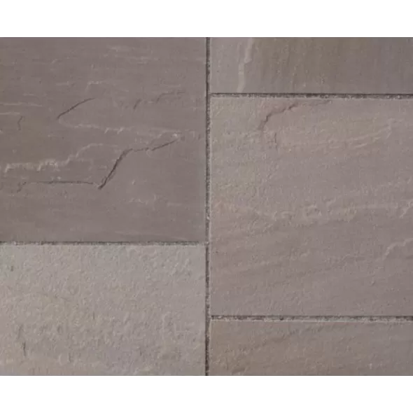 SLATE GREY ROCKFACE TREADS OAKVILLE STONE 1 EA - 7 SF / 1 PALLET - 126 SF (18 EA) 14" X 72" X 2"