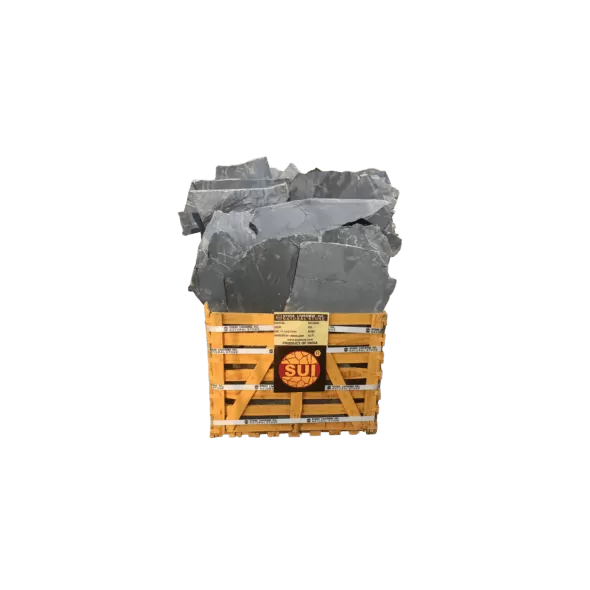 FLAGSTONE SAND BASE BLACK SLATE SAND BASE BLACK SLATE (SLATE) 2"