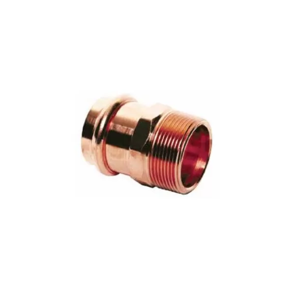Adapter, 1" x 1" Press x MPT Copper | PCMA0100