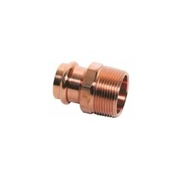 Reducing Adapter, 3/4" x 1" Press x MPT Copper | PCMA3410