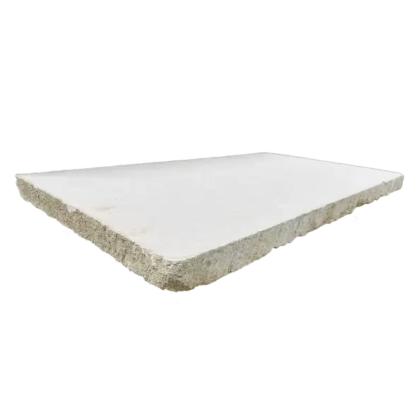 Limestone Slab Honed. 24" X 48" X 2.25", Cream