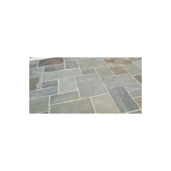 BLUESTONE FULL COLOR PAVING, NATURAL CLEFT TOP AND SAWN ALL 4 SIDES NOMINAL 18" X 24" X 1"