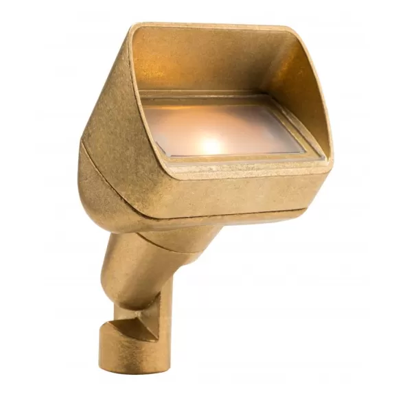 FX PB Wall Wash Luxor ZD Brass Housing Natural Brass 4.2W 2700K | PBZD3LEDBS