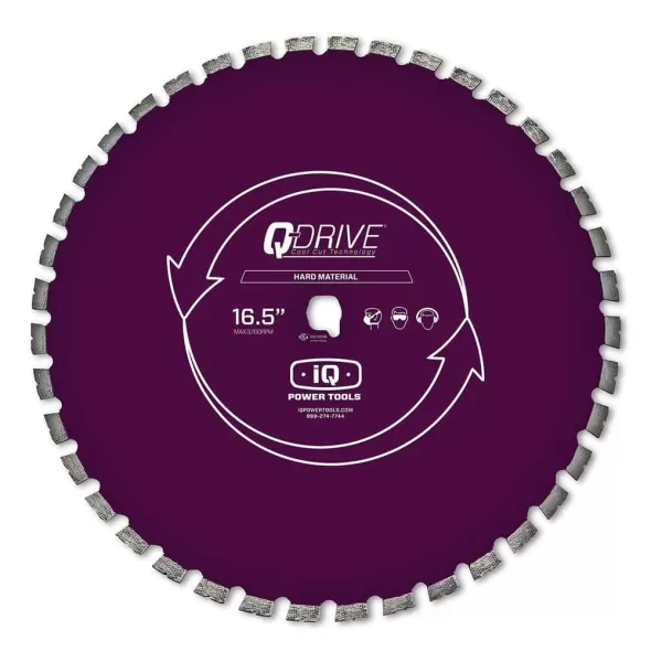 LQ Q-Drive Arrayed Super Hard Purple Bl Blade 16-1/2" | MASQX16-125-QD-HM3