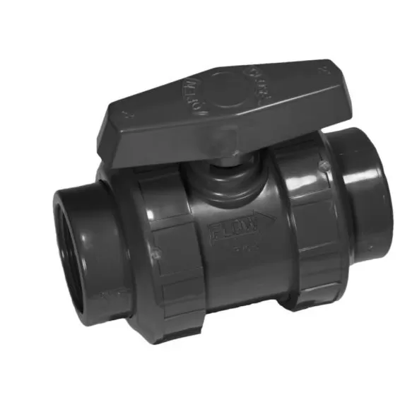 NDS True Union Ball Valve PVC 3" Slip x Threaded | BTU-3000-SE