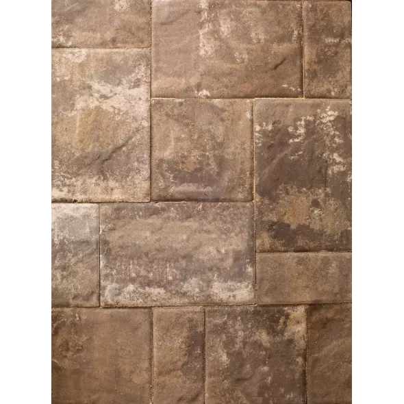 NICOLOCK STONE RIDGE CAPPUCCINO BLEND PREMIUM - 110 SF/ PALLET - 240 EA/ PALLET - 10 LR/ PALLET 3-PIECE