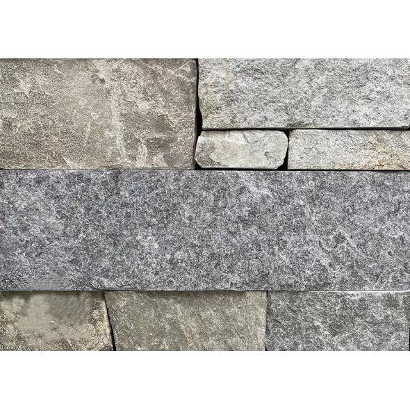 NTV COYOTE GRAY UNIFORM LEDGE FLATS THIN VENEER 100 SF/ PALLET
