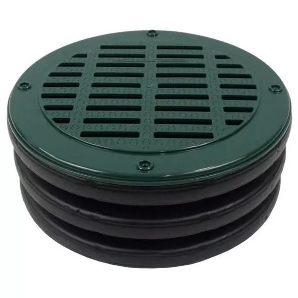 POLYLOK GREEN GRATE FOR CORRUGATED PIPE 12" | PLK3004GRGN