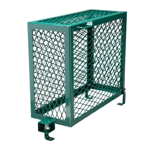 StrongBox W 23-1/2" x H 28" x D 17.75" Front Entry Backflow Enclosure Dark Green | SBBC-22CR