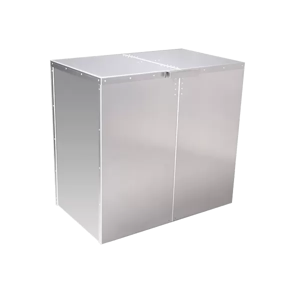 StrongBox W 60" x H 39" x D 24" Clamshell Entry Backflow Enclosure | SBBC-60ALHP