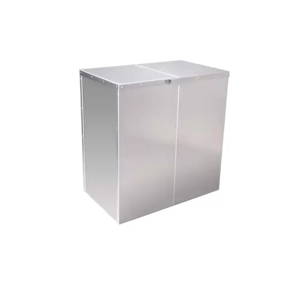 StrongBox W 75" x H 39" x D 24" Clamshell Entry Backflow Insulated Enclosure | SBBC-75ALHPI