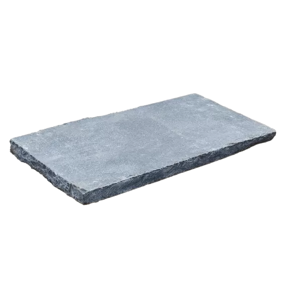 SUI RF JUMBO PATT 4S RF ANTIQUE BLACK 4 SIDES ROCK FACE ANTIQUE BLACK (LIMESTONE–TUMBLED) 12" X 24" X 1-1/4"