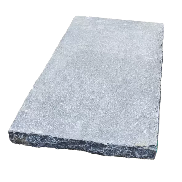 SUI RF JUMBO PATT 4S RF ANTIQUE BLACK 4 SIDES ROCK FACE ANTIQUE BLACK (LIMESTONE–TUMBLED) 12" X 24" X 1-1/4"