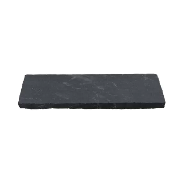 WALL CAP 4S RF LIME BLACK 4 SIDES ROCK FACE LIME BLACK (LIMESTONE) 14" X 24" X 2"