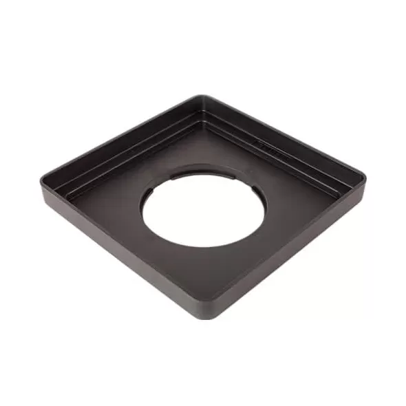 12" Square Low Profile Basin Black | BS12LP | BS12LP