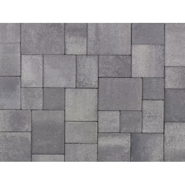 COURTYARD 4PC GREY CHARCOAL 127 SF/PALLET 60MM