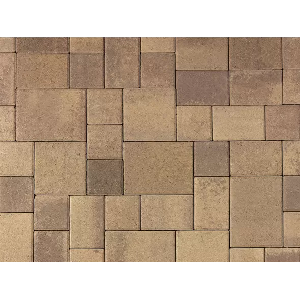 COURTYARD 4PC SAND STONE MOCHA 127 SF/PALLET 60MM