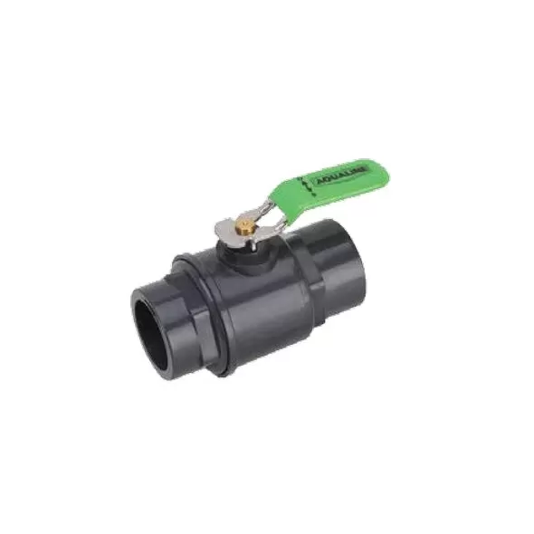Aqualine Ball Valve PVC 1-1/2" Slip x Slip | PBVL-150S