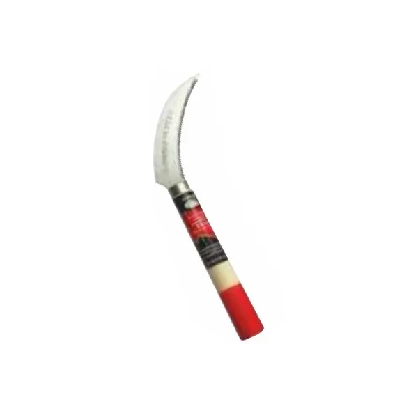 Blk750 Series Thick Stainless Steel Or High Carbon Steel Blade Sickle Small Non-Slip Serrated, Landscape Knives | BLK725