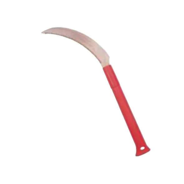 Blk750 Series Thick Stainless Steel Or High Carbon Steel Blade Sickle Large Non-Slip Serrated, Landscape Knives | BLK727