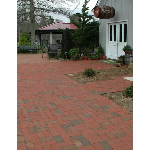PH BROOKSTOWN FULL RANGE PAVER 3-5/8" X 7-5/8" X 1-3/8" 760 EA/ CUBE 152 EA/ BAND 168 SF/ CUBE MODULAR