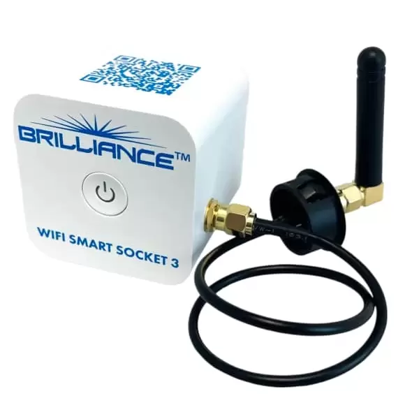 Brilliance LED Wifi Smart Socket Gen 3 | BRI-WIFI-SMART-SOCKET-3