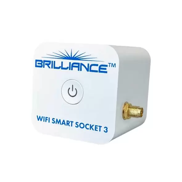 Brilliance LED Wifi Smart Socket Gen 3 | BRI-WIFI-SMART-SOCKET-3